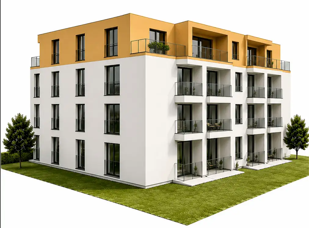 Lage der Penthouse-Wohnung