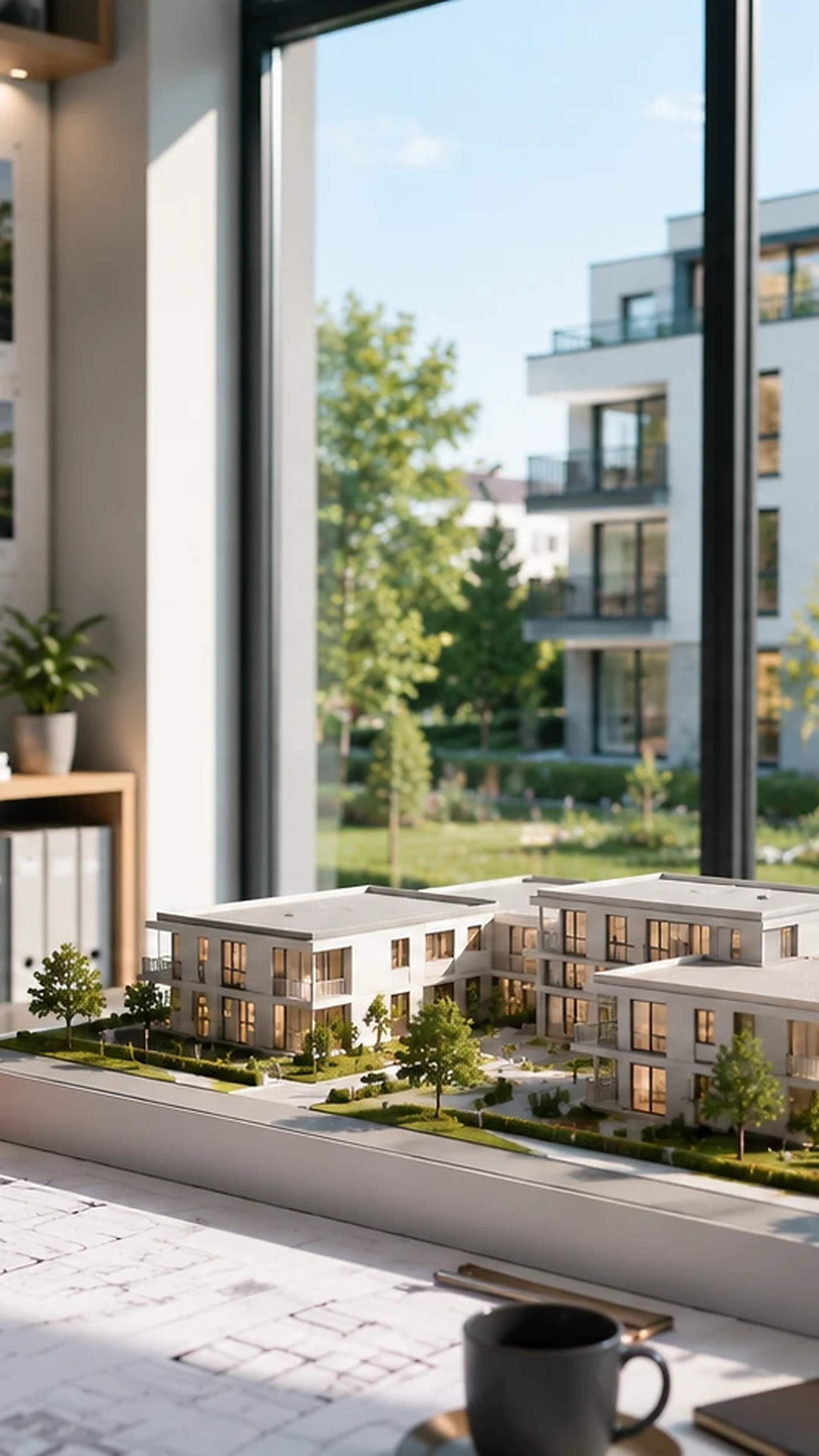 Projektentwicklung Immobilien: vom Modell zum fertigen Gebäude